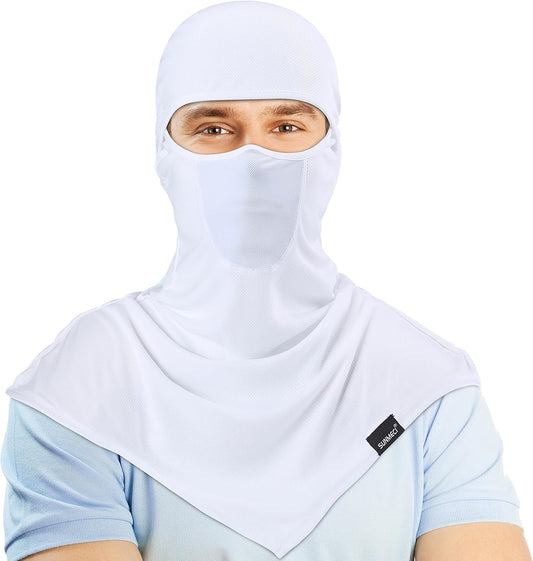 Balaclava - Summer Sun Protection Motorcycle Fishing Sun Mask Breathable Windproof Long Face Mask for Men Women