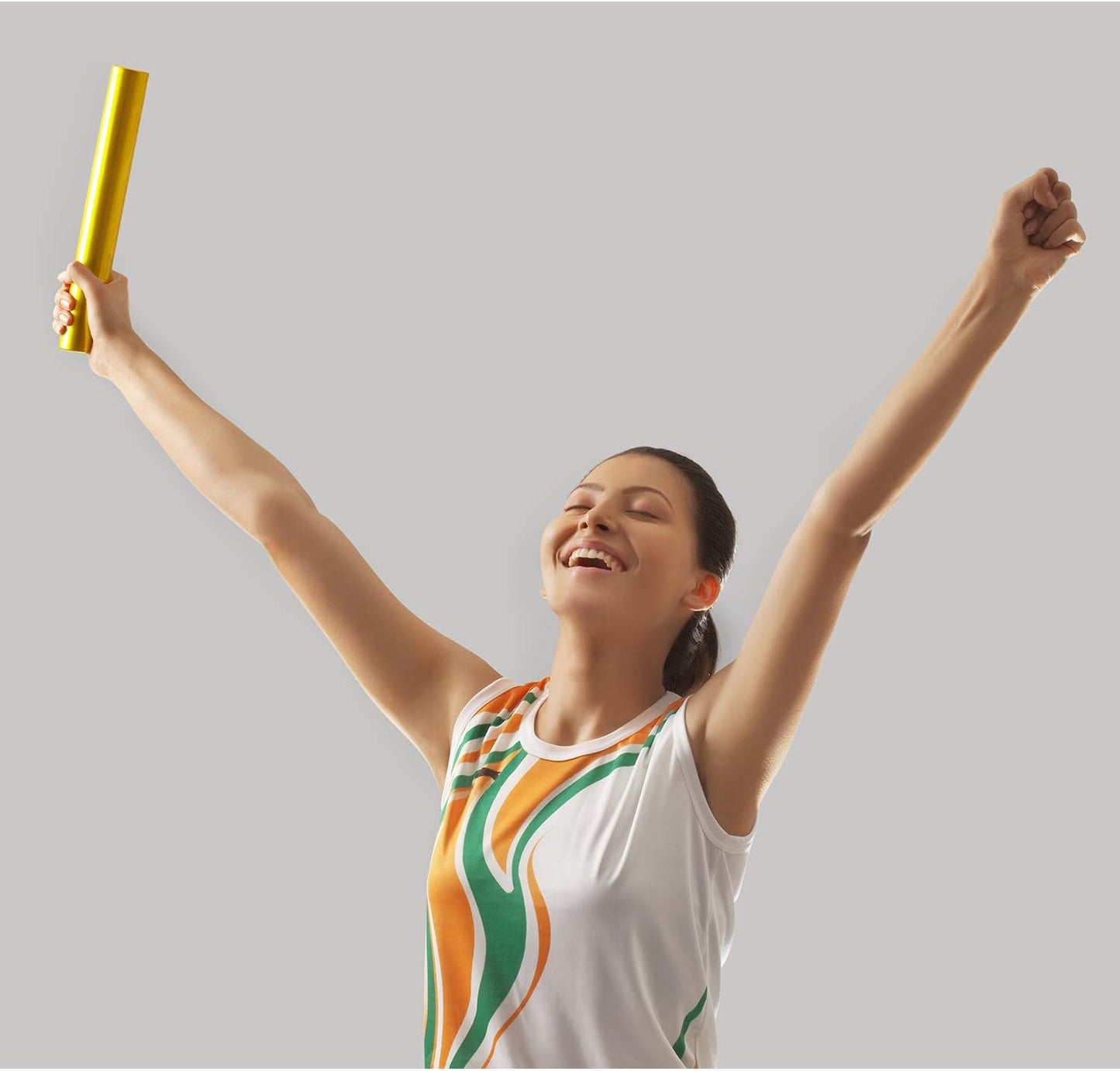 5 Pcs Track Batons for Relay Aluminum Running Field Race Batons for Students, Of