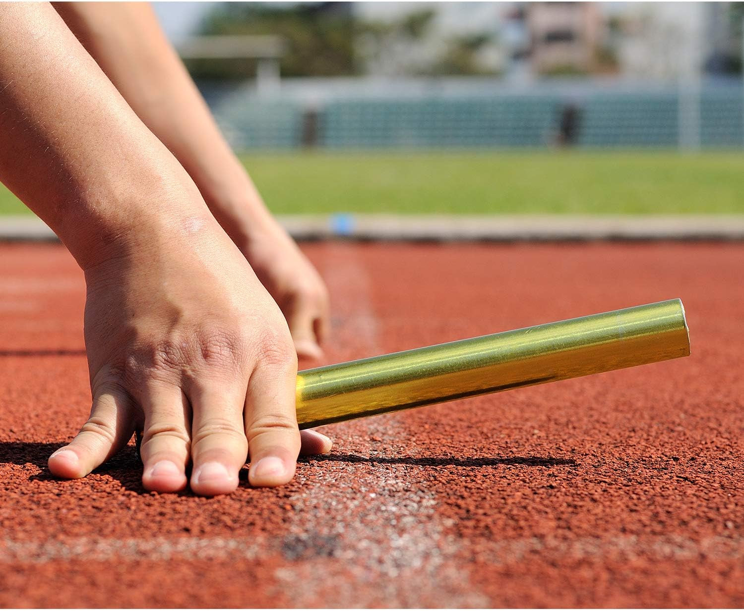 5 Pcs Track Batons for Relay Aluminum Running Field Race Batons for Students, Of