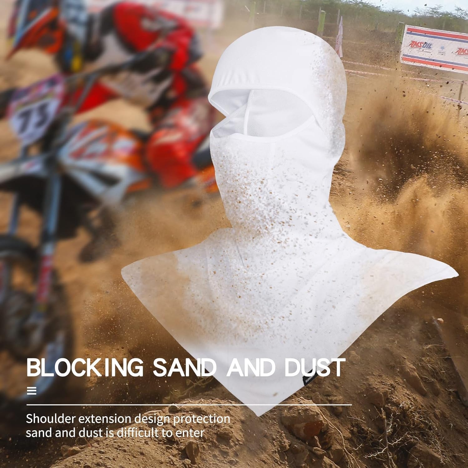 Balaclava - Summer Sun Protection Motorcycle Fishing Sun Mask Breathable Windproof Long Face Mask for Men Women