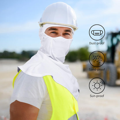 Balaclava - Summer Sun Protection Motorcycle Fishing Sun Mask Breathable Windproof Long Face Mask for Men Women