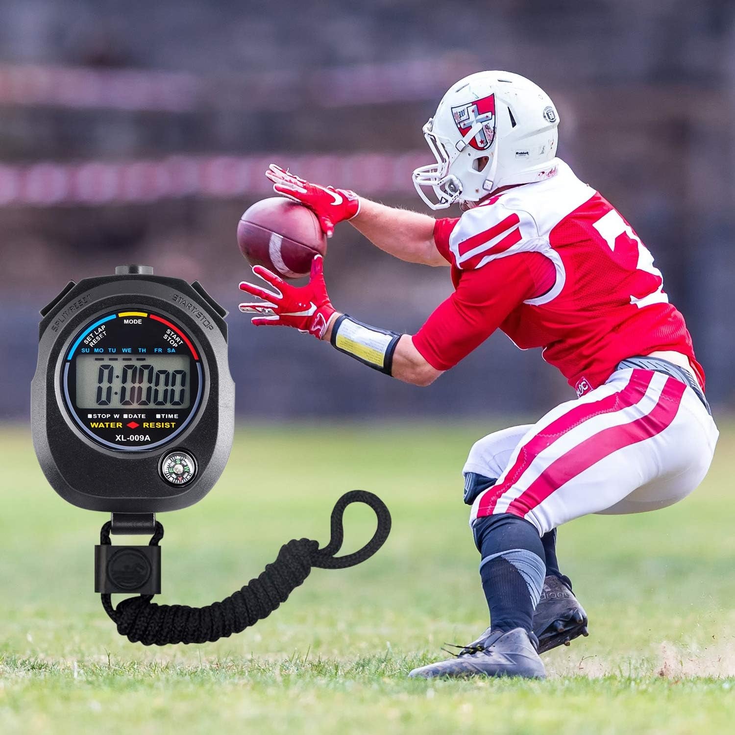 Digital Stopwatch Timer - Interval Timer with Large Display (Stopwatch*5)