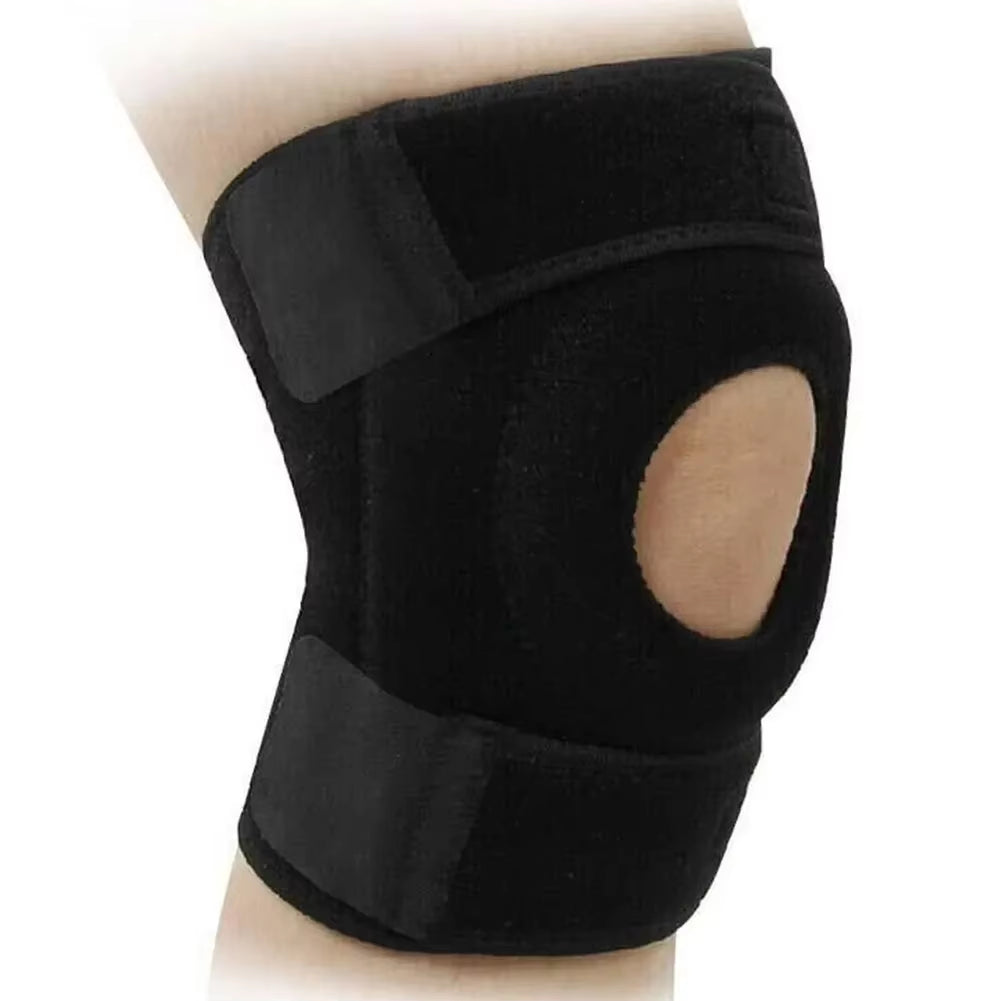 Knee Brace Knee Pain Relief Support Brace with Side Stabilizers with Adjustable Buckle Joint Pain Arthritis Relief for Men Women