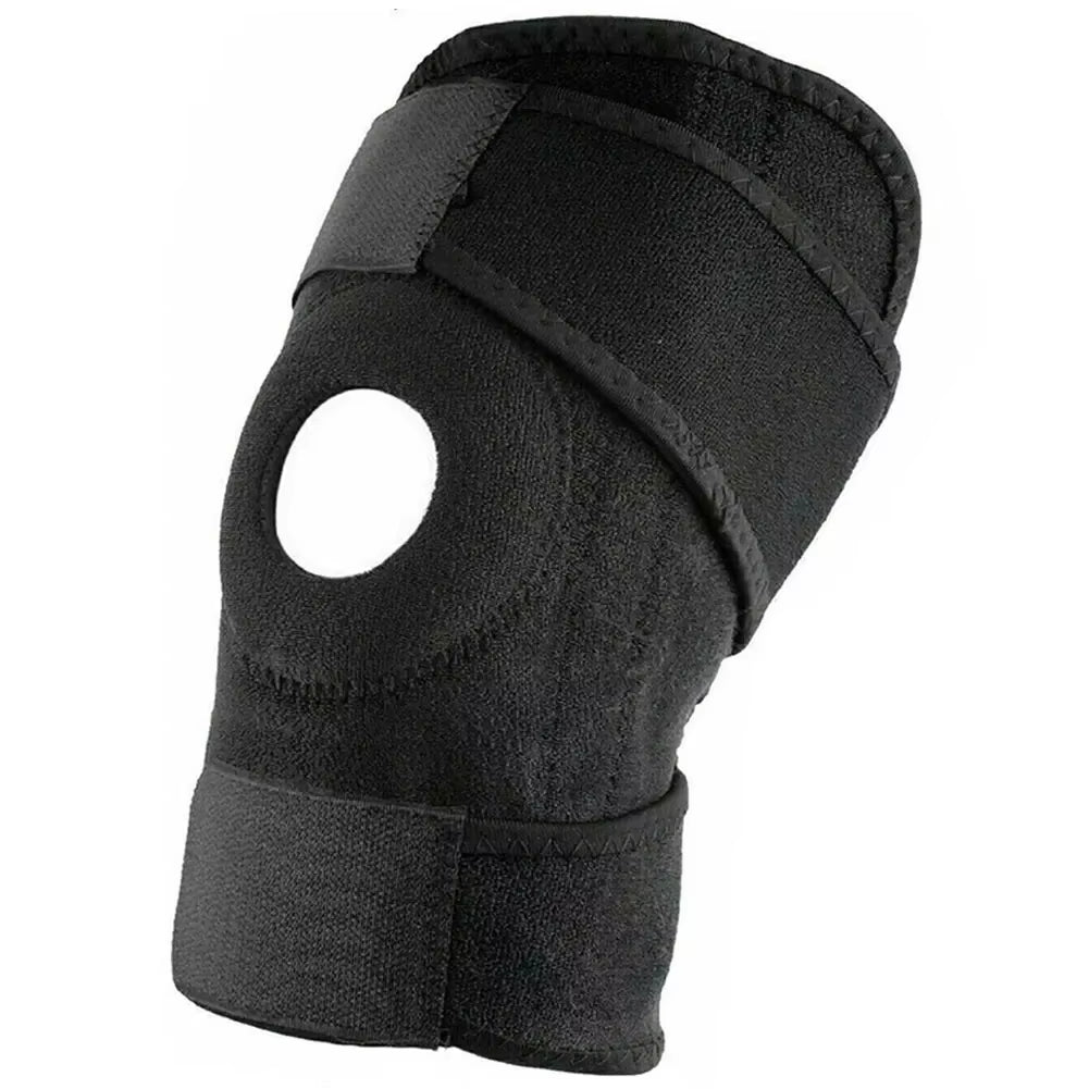 Knee Brace Knee Pain Relief Support Brace with Side Stabilizers with Adjustable Buckle Joint Pain Arthritis Relief for Men Women