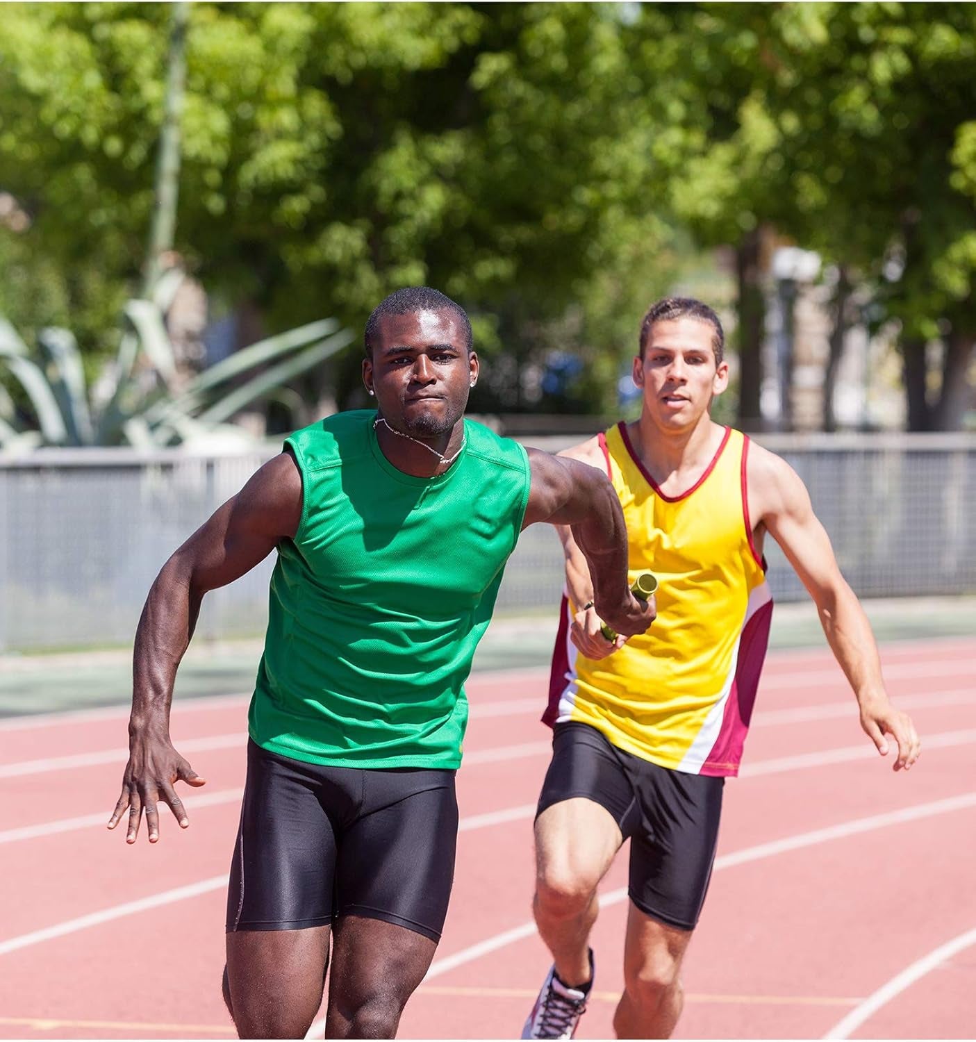 5 Pcs Track Batons for Relay Aluminum Running Field Race Batons for Students, Of